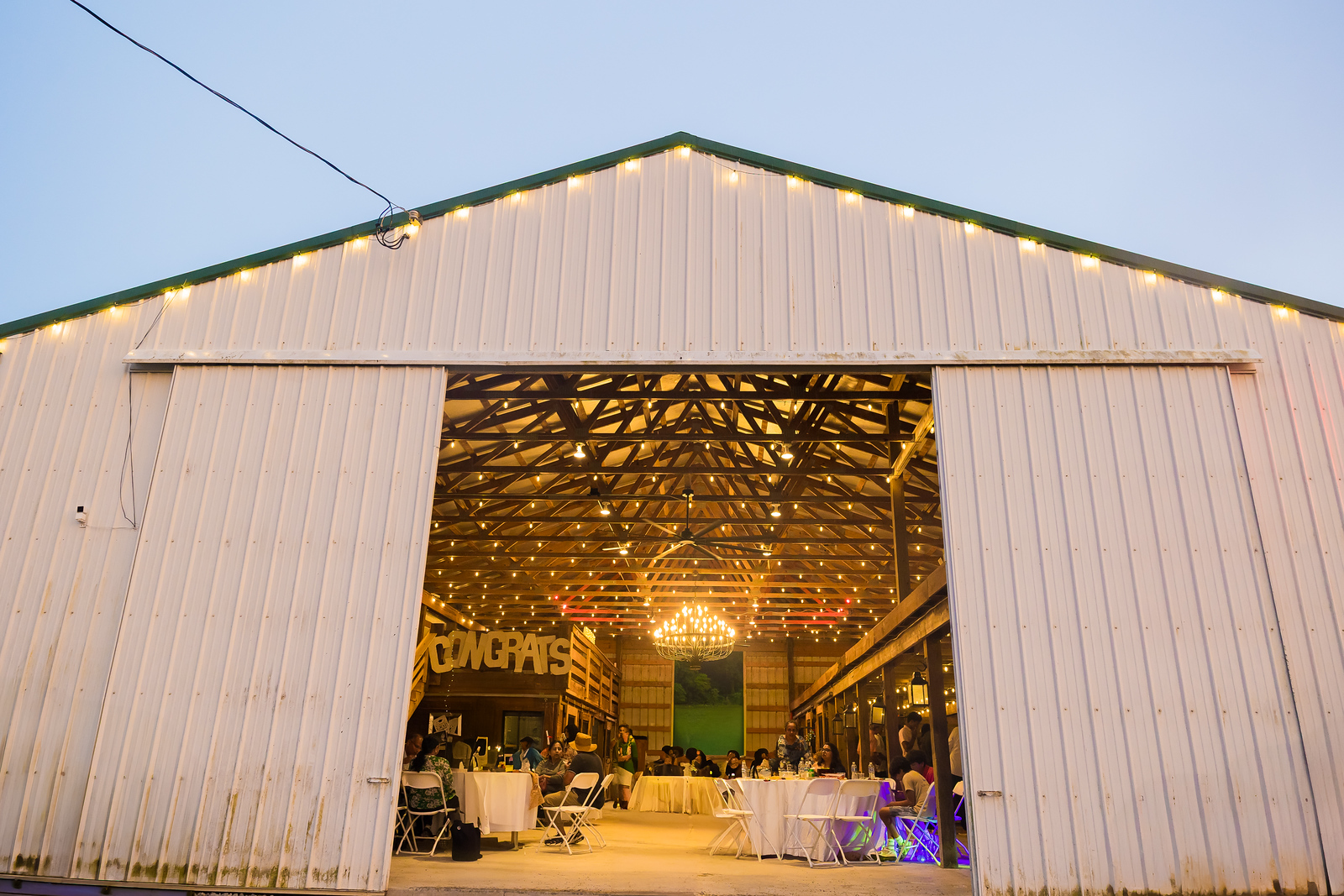 Red Brick Ranch barn interior
